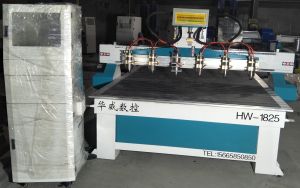 红河哈尼族彝族自治州河口瑶族自治县多头浮雕木工雕刻机